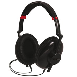 Koss KC25 (оголовье, закрытые, чёрные, 20Гц-18кГц, 32Ом, 90 дБ/мВт, 3.5мм + 6,3  мм, кабель 1,2 м) 23010