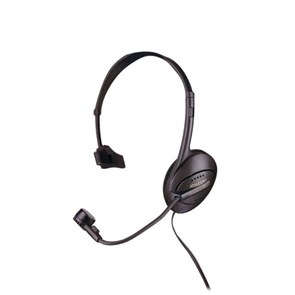 Audio-Technica ATH-COM1 (оголовье, моно, 30Гц-20кГц, 32Ом, 91 дБ/мВт / -55 дБ мик., 2 * 3,5 мм, кабель 1,5м) 24035