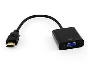 Переходник-конвертер HDMI (M) -> VGA (15F) кабель 0.1м 29976