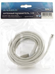 Удлинитель TV-антенны 5м, M-F & M-M Blackmor MK05 20366