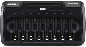 Зарядное устройство Robiton VolumeCharger (для 8 акк. АА/AAA) NiCd/NiMh, 220В или А/М 12В 28966