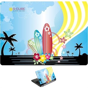 Наклейка для ноутбука 13-15" G-Cube Aloha Splash GSA-15S 23843