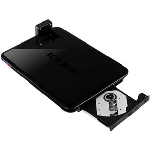 Подставка для нетбука 10" RaidSonic Icy Box (int.DVDRW, 2xUSB, HDD 2.5" dock) (IB-DK210-OD) 23340