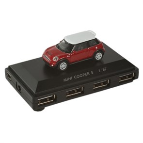USB 2.0 Hub 4 port пассивный AUTODRIVE Mini Cooper S (73128) 26575