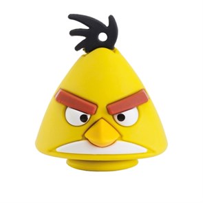 USB 2.0 Flash Drive 8GB Emtec Angry Birds A102, Фигурка Yellow Bird (EKMMD8GA102) 27106