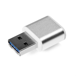 USB 3.0 Flash Drive 32GB Verbatim Mini Metal, серебро (#49840) 29713