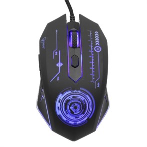 Мышь Gembird MG-510, игровая, USB, 3200dpi, 5+1кн., подсветка, макросы 32166