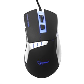 Мышь Gembird MG-520, игровая, USB, 3200dpi, 5+1кн., подсветка, макросы 32167
