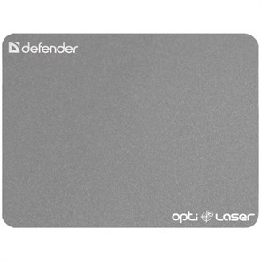 Коврик для мыши Defender Ergo Optic Laser Silver (пластик) 220х180х0.4мм (50410) 31301