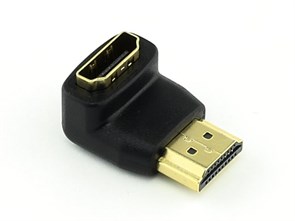 Переходник HDMI (19F) -> HDMI (19M) (90° угловой) 23878