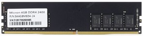 DIMM DDR-4 4GB PC4-19200 DDR4-2400 Micron (SK4GBM8D4-24) CL15, 1.2V 32401