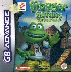 Frogger Advance-The Great Quest (игра для игровой приставки GBA) 17242