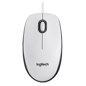 Мышь Logitech M100 White Optical, USB (910-005004) 32790