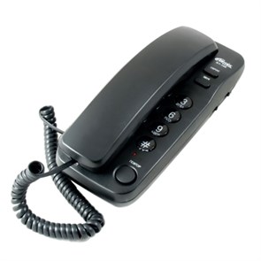Телефон Ritmix RT-100 черный 28608