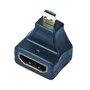 Переходник HDMI (19F) -> microHDMI (19M) угловой 30151 - фото 10243