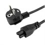 Кабель питания для блоков питания ноутбуков, 3-pin 1.8 м (вилка CEE 7/7 - вилка C5, 3x0.75 мм2, 10A) 23173 - фото 10364