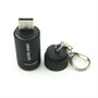 Фонарь-брелок mini-torch 0.5Вт, 70mAh, зарядка от USB, 60 х 30 мм, жёлтый 31579 - фото 10637