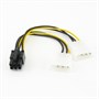 Переходник питания для видеокарт 2xMolex 4-pin -> 6pin 15558 - фото 10686