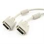 Кабель DVI-D Dual Link 25M-25M 10м, экранированный, 2 фильтра 17003 - фото 10773