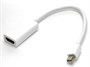 Переходник-конвертер Mini DisplayPort (M) -> HDMI (F) 0.1м, белый 24959 - фото 11052