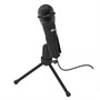 Микрофон Ritmix RDM-120 на штативе-подставке, черный, 50-16000Гц, -30±3 дБ/1кГц, кабель 1.8м 33600 - фото 11558