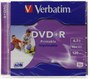 DVD+R 4.7GB Verbatim 16x Printable, jewel (43507) 12972 - фото 11870