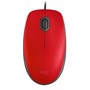 Мышь Logitech M110 SILENT red, Optical, USB (910-005489) 33937 - фото 11944