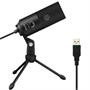 Микрофон FIFINE K669 (чёрный, на штативе, USB 5V, 20Hz-20kHz, -34dB±30% (1kHz), S/N 78dB, шнур 1.8 м, рег. громкости) 34577 - фото 12633