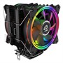 Кулер Alseye H120D (2x120 PWM 15RGB leds, 800-2000 RPM, 518г, для S.2011/115X/AMD/AM4) 34720 - фото 12779