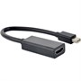 Переходник-конвертер Mini DisplayPort (M) -> HDMI (F) 0.15м, черный 34448 - фото 13299