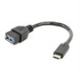 Переходник USB 3.1 Type-C (M) -> USB 3.0 Standard-A (9-pin F) (OTG-кабель), черный 34203 - фото 13330