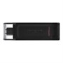 Type-C USB 3.2 Flash Drive 128GB Kingston DataTraveler 70 (DT70/128GB) 35056 - фото 13567