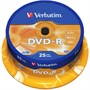 DVD-R 4.7GB Verbatim 16x (упаковка 25шт. на шпинделе) (43522) 12534 - фото 13696