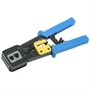 Инструмент ITK TM1-B11H-FPS для обжима RJ-12, RJ-45 (с храповым мех., RJ45-EZ, зачистка/обрезка, UTP/FTP) 35150 - фото 14049