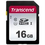 SD Memory Card SDHC 16GB сlass10 UHS-I U1 Transcend 95MB/s (TS16GSDC300S) 35308 - фото 14579