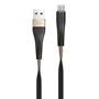 Кабель USB A --> Micro USB 5P (B) 1.2м hoco U39, чёрно-золотой 35545 - фото 14700