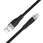 Кабель USB A --> Type-C (M) 1.0м (USB 2.0) hoco X53, черный, силиконовая оплётка, 3A 35568 - фото 14748