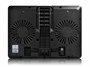 Подставка (охлаждение) для ноутбука Deepcool U-PAL до 15.6" (черная, 2x140мм, USB 3.0) 35620 - фото 15043
