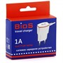 Зарядное устройство 220V -> microUSB(M) BioS, 1м, 1000mA, белое 33996 - фото 15416