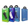 Зарядное устройство а/м 12V -> USB 5V hoco Z21 2xUSB, 3400mA, чёрное 35778 - фото 16007