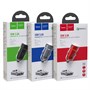 Зарядное устройство а/м 12V -> USB 5V hoco Z32 3000mA, QC3.0, металл, красное 36073 - фото 16120