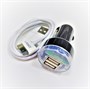 Зарядное устройство а/м 12V -> USB 5V Crown CMCC-8327 2.1A, кабель для Apple 30-pin 28664 - фото 16175