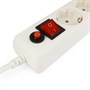 Сетевой фильтр 5 розеток 1.8м, 2xUSB (2A), White, Гарнизон EHW-6-USB 30030 - фото 16420