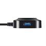 USB 3.0 Hub 4 port пассивный, +micro-USB 0.3м, VCOM DH307 36284 - фото 16463