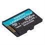microSD Memory Card SDXC 256GB Class10 UHS-I U3 Kingston Canvas Go Plus 170R A2 V30 170MB/s (SDCG3/256GBSP) 35951 - фото 16591