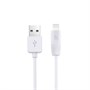 Кабель USB A --> Lightning 8pin (m) 1.0м для Apple, hoco X1, белый 32184 - фото 16603