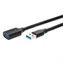 Удлинитель USB Am-Af 1.0м (USB 3.0), чёрный, Telecom (TUS708-1M) 36439 - фото 16621