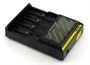 Зарядное устройство Nitecore D4 (для 4 акк. АА/AAA/C/18650/16340/14500 и др.) NiCd/NiMh/Li-Ion/LiFePO4, LCD, 220В 31481 - фото 16666