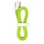 Кабель USB Am->Apple 30-pin, для iPhone4/iPod/iPad, угловой разъём, 1.2м, Smart Buy iK-412m green 36465 - фото 16718