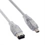 Кабель IEEE-1394a FireWire 400 6P-->4P 0.8/1.0м 17463 - фото 16779